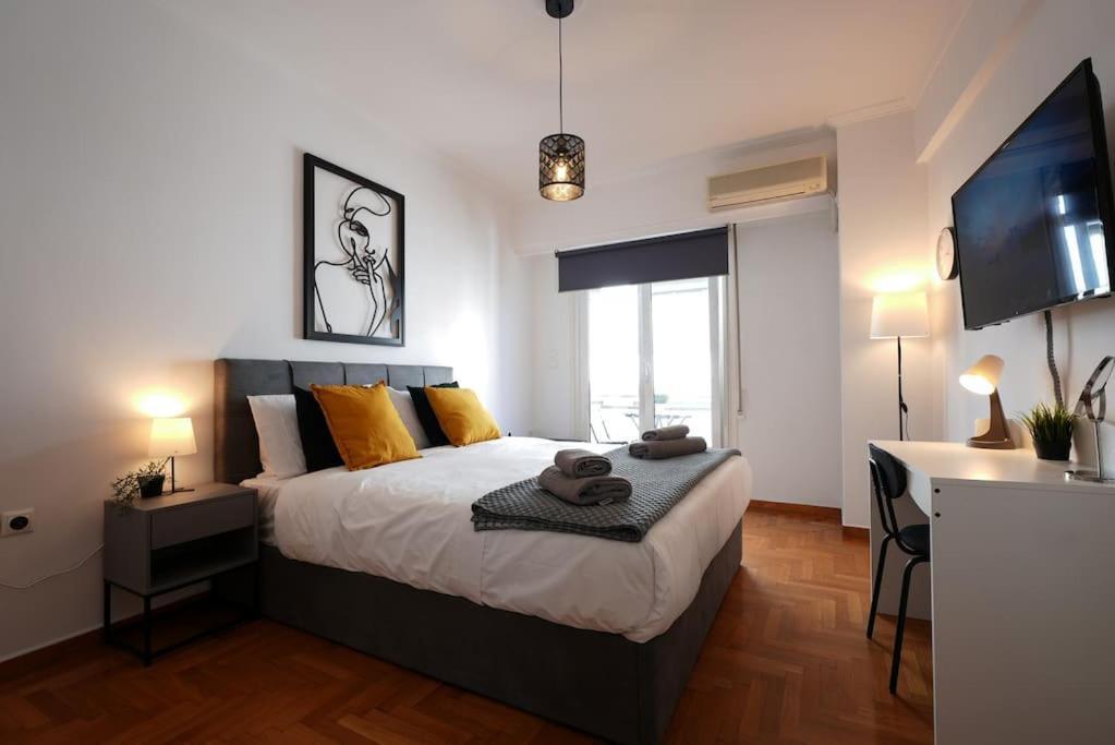 Syntagma Square, 70Sqm Pentelis Sunny Apartment Афіни Екстер'єр фото